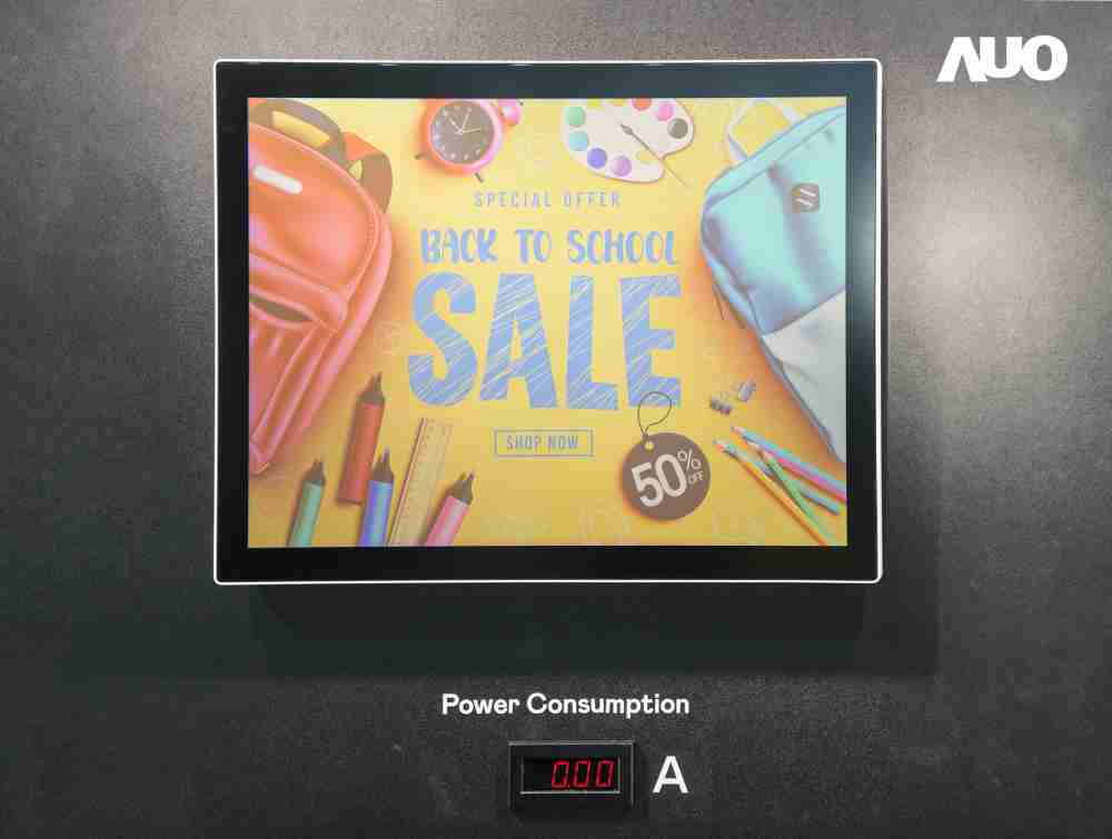 云顶国际8588yd展示胆固醇液晶超低耗能户外全彩显示器，，ChLC（胆固醇液晶）以双稳态技术使静态显示零功耗，，，，具省电、、、、高彩度、、、环保的特性，，，，还整合软硬件系统解决方案，，，，可透过单一云端平台管理